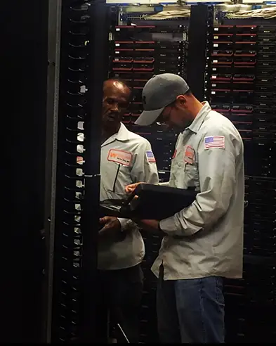Wesworth electrical team working