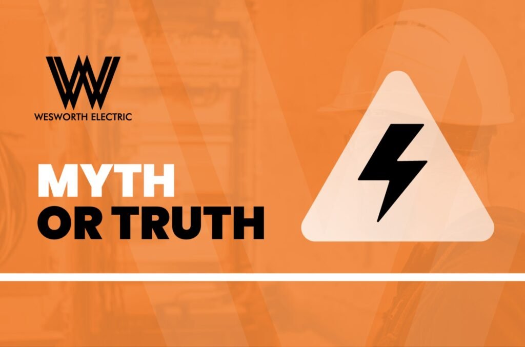 Electrical safety myth or truth graphic